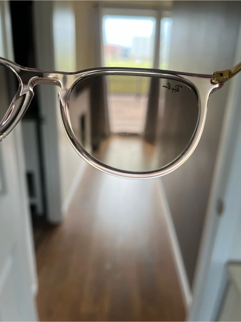 Ray-Ban Erika Pink Sunglasses - Picture 8 of 16